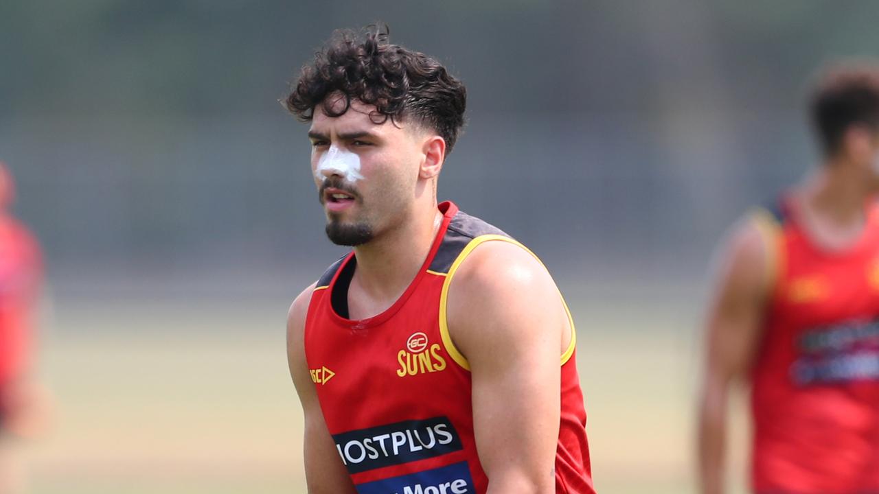 Gold Coast’s Izak Rankine was one of the first players selected at $123,900.