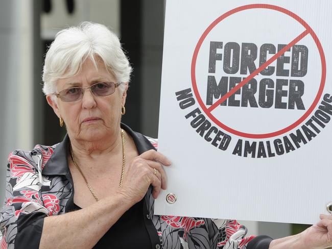 Ashfield Mayor Lucille McKenna said councillors had a gun held to their heads.