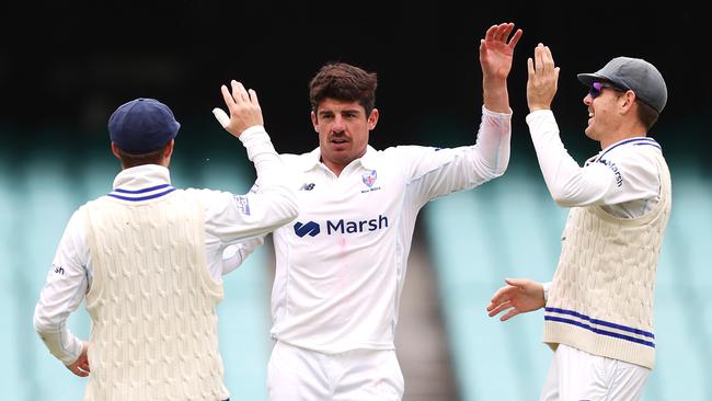 Moises Henriques made his return to the Sheffield Shield last week. Photo by Mark Kolbe/Getty Images