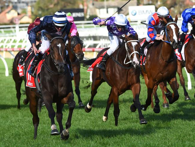 Abbey Marie wins at Caulfield. Picture: Getty Images