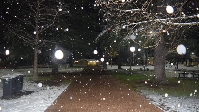 Winter has well and truly arrived on the Granite Belt with more rainfall, extreme winds, snow and subzero temperatures on the horizon. Photo: Alex Nolan / Stanthorpe Border Post