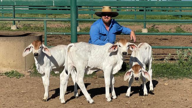 BJ said the chances of triplet calves like Milly, Molly and Mandy were about one in three million.