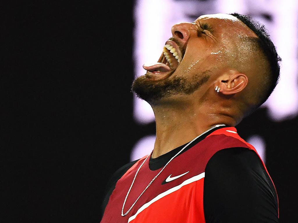 Nick Kyrgios doesn’t love tennis like many professionals. Picture: William West/AFP