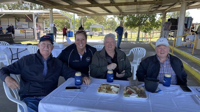 Chinchilla race meet Peter Kinsella, Jo Rayner, Peter James and Ray Sugar