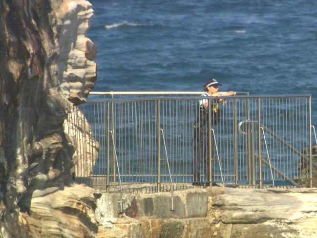 A teenager is dead after falling from a cliff at Coogee Beach. Picture: OnScene Bondi