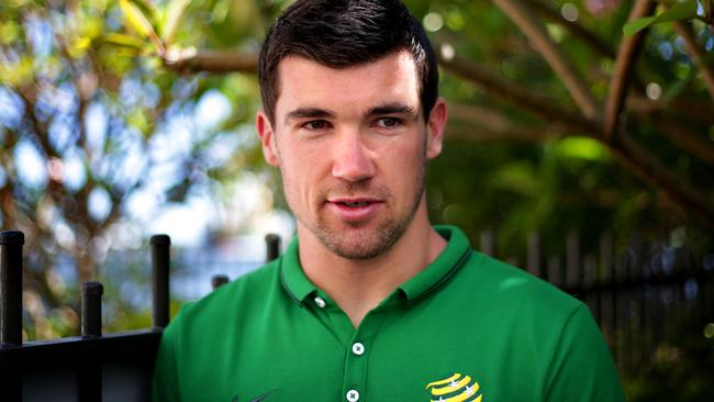 Australia's Mat Ryan press conference at the team hotel in Newcastle .Picture Gregg Porteous