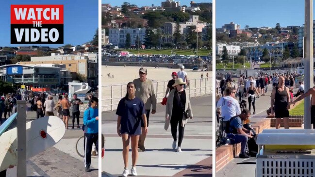 Georgia Love posts Bondi Beach video during NSW lockdown