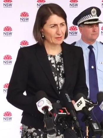 Gladys Berejiklian gives a COVID update.