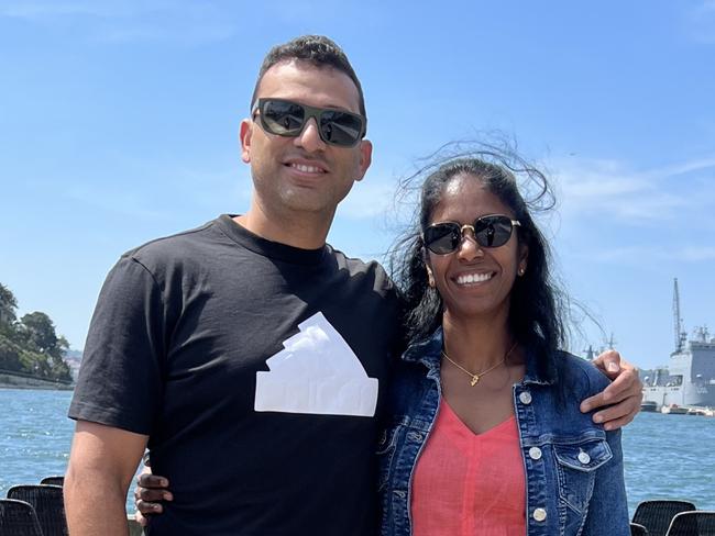 Married couple Rajeev Bhavaraju and Sowjanya Pasupuleti have properties across Brisbane, Adelaide, Sydney, regional New South Wales, regional Queensland and regional Victoria .