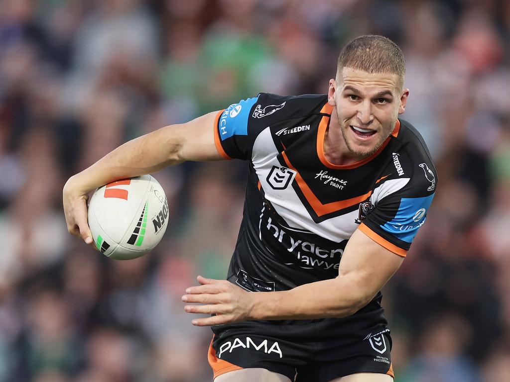 The Dragons could make a play for Wests Tigers star Adam Doueihi. Picture: Getty Images