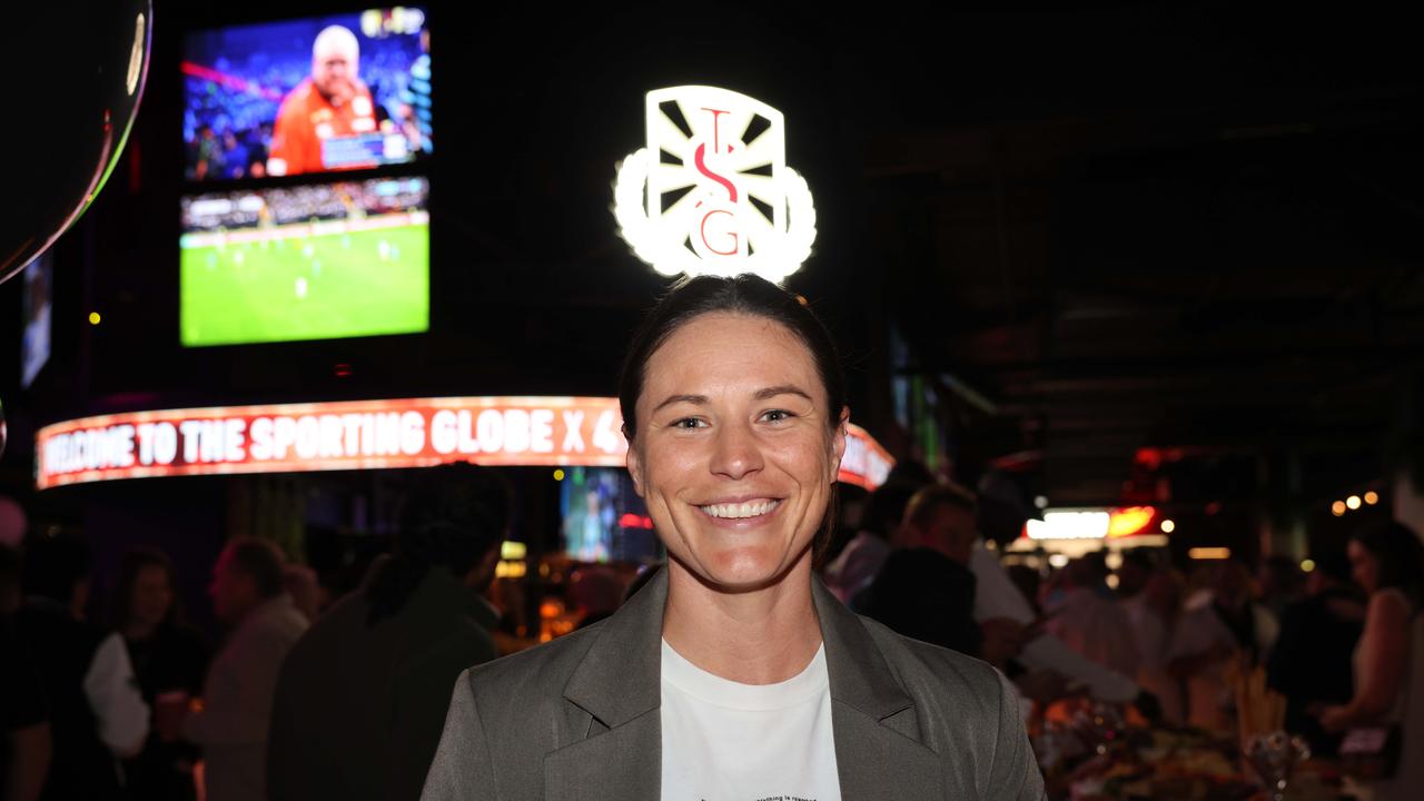 Emily Gielnik at The Sporting Globe Bar and Grill launch at Surfers Paradise for Gold Coast at Large. Picture, Portia Large.