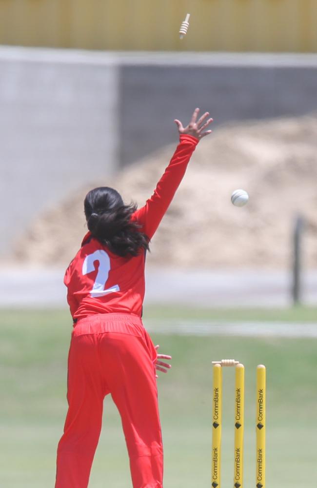 Underage 19 Female Championships; Various Matches played at Nudgee College Cricket Ovals 14.12.23 Pics by Stephen Archer