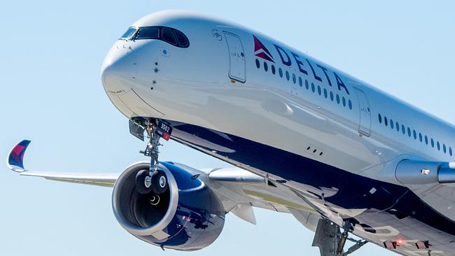 Delta Air Lines will fly A350s on direct flights between Melbourne and LA. Picture: Supplied / Chris Rank