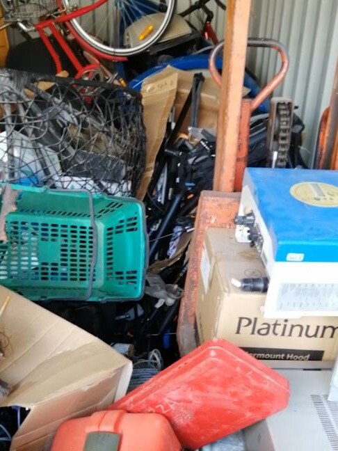 Multiple suspected stolen items were uncovered. Photo: QLD Police