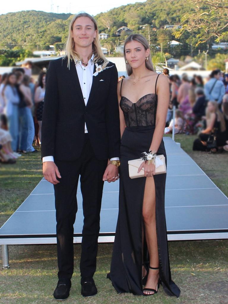 Charli and Jamie at the St Ursula's College Formal. Photo: Contributed