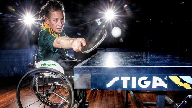 Daniela Di Toro is off to her sixth Paralympics. Picture: Colleen Petch