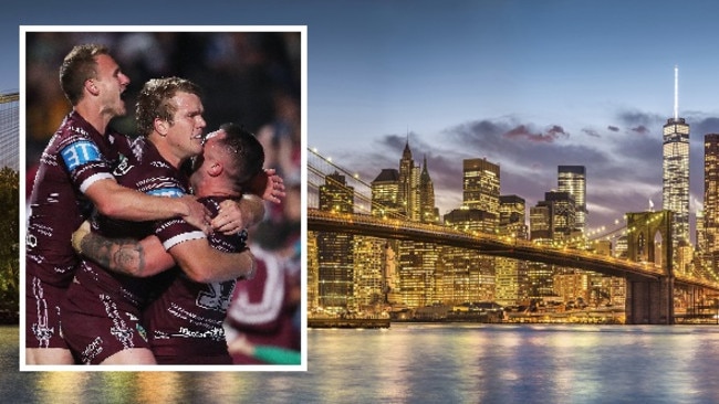 Manly want to partner with the New York rugby league franchise.