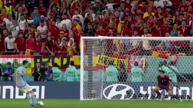 Spain unravel in shootout as Morocco advance to quarterfinals