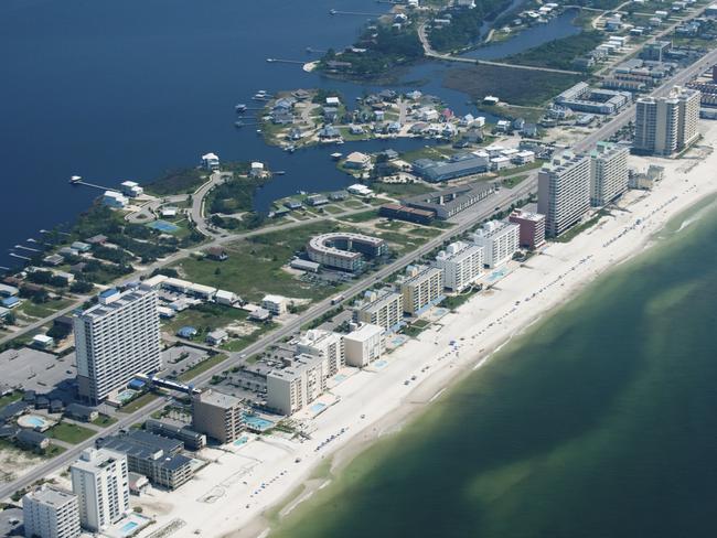 View of Gulf Shores.