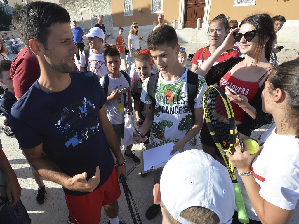 Djokovic didn’t want to follow any health guidelines.