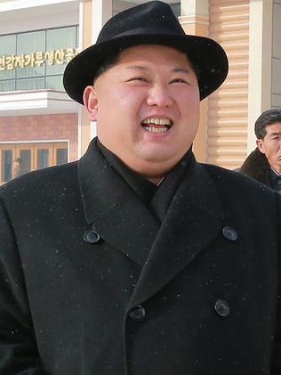 North Korean leader Kim Jong-un.  Picture:  AFP