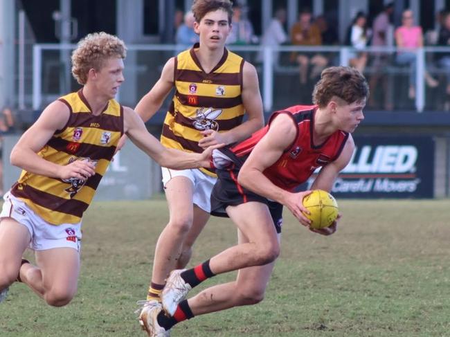 The Burleigh Bombers have 39 teams using just one oval. Picture: Supplied.