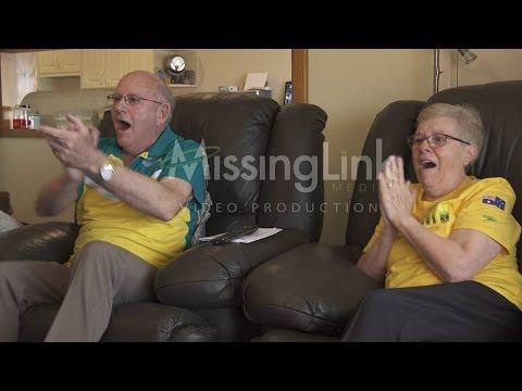 FEEL GOOD:    Kyle Chalmers' Grandparents Watch Him Win Gold at the Olympics   August 11