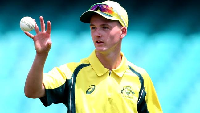 Austin Waugh has been selected for the under 19 cricket World Cup. Picture: Gregg Porteous