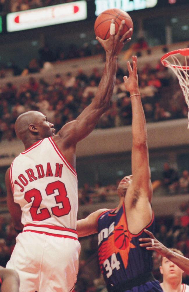 MJ and Chuck on the same team? It could have happened.