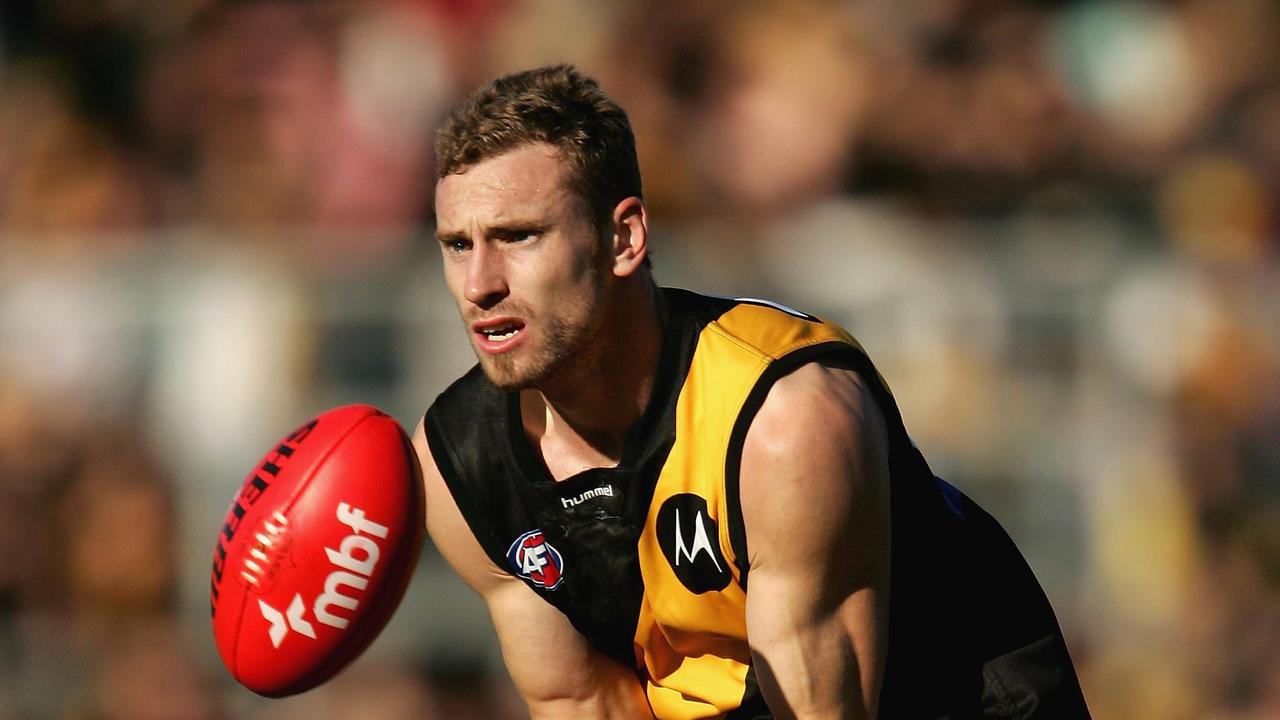 Shane Tuck tragically took his own life after a long battle with CTE. Picture: Getty