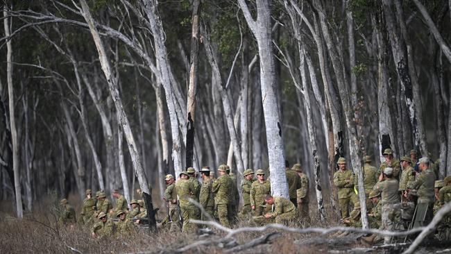 More than 30,000 troops have been deployed for the war games. Picture: NCA NewsWire / Jeremy Piper