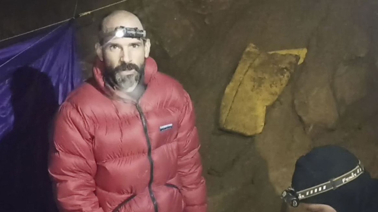 Man trapped 1km underground speaks
