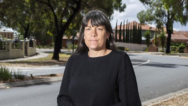 Moreland Mayor Natalie Abboud in Gowanbrae last week.