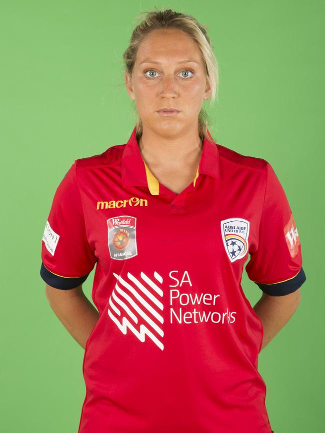 Marijana Rajcic during her time as Adelaide United W-League captain. Picture: Morne de Klerk