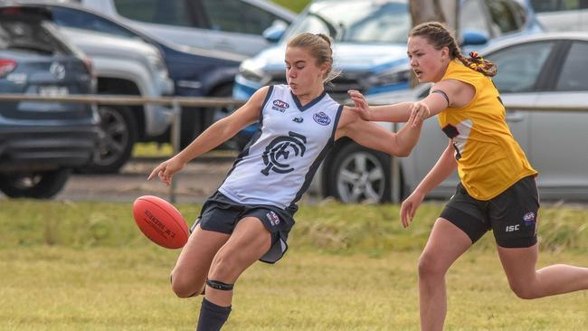 Young AFLW hopeful Marnie Robinson. Pic: Supplied