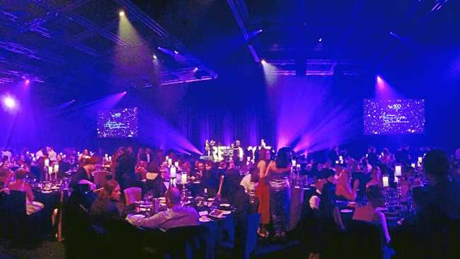 NIGHT OF STARS: The 2018 REIQ Awards night at the Royal International Convention Centre in Brisbane on Saturday night. Picture: Erle Levey