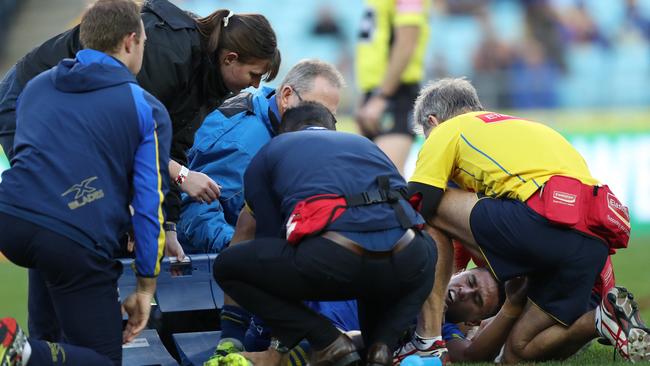 Kaysa Pritchard will miss the rest of the season with a knee injury. Picture: Brett Costello