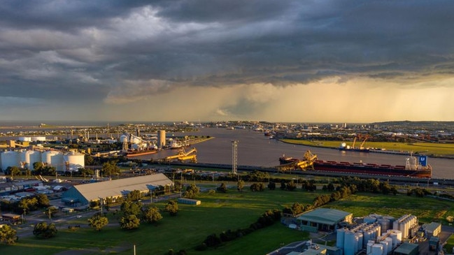 Thousands of new jobs are coming to the Port of Newcastle under a Coalition proposal. Picture: Brendon Thorne