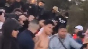 The large group of men filming a rap video ‘became hostile’ in Claymore.