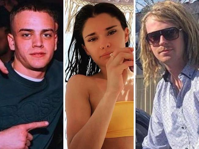 Three of SA’s immature criminals exposed. Pictures: Supplied