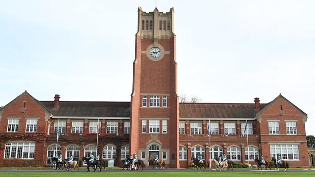 The David William Robert Knox Equestrian Centre at Geelong Grammar School allows boarding students to bring their ponies with them. But parents pay for the privilege.