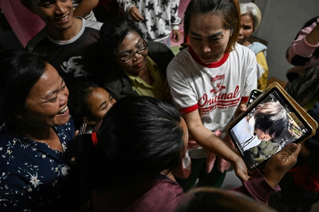 Tears of joy for Thai hostages freed in Gaza