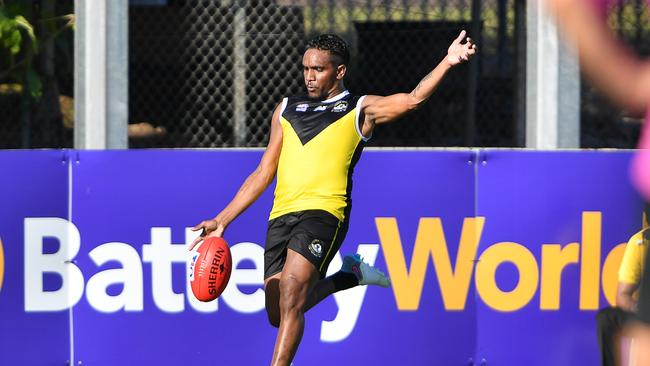 Dylan Alice playing for the CAFL representative side against Waratah. Picture: Pema Tamang Pakhrin