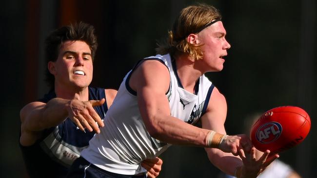 Will Reid stay in WA if he goes there in November’s draft? Picture: Morgan Hancock/AFL Photos