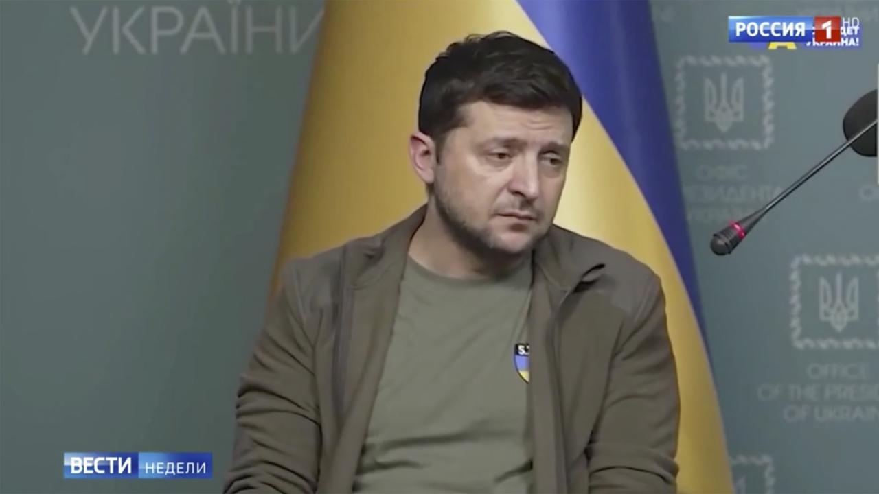 Mr Zelensky has won plaudits around the world for his leadership as the bombs fall.