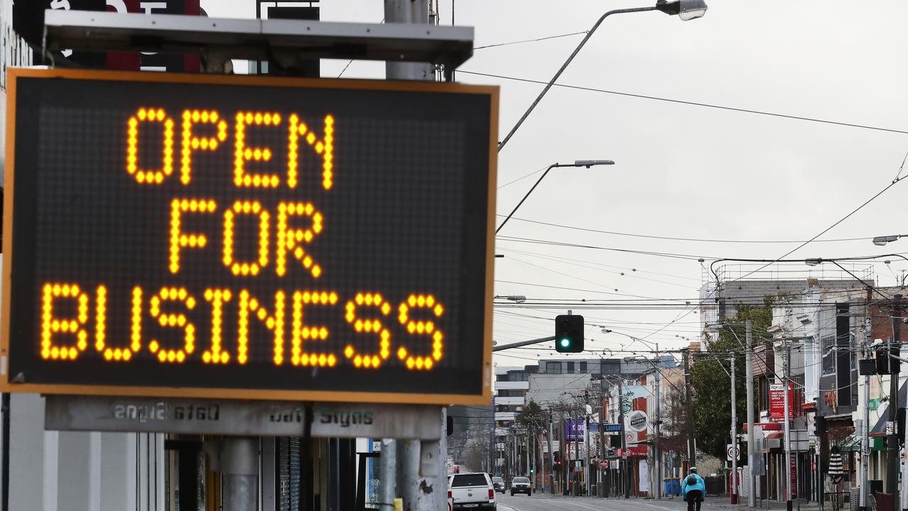 Victoria’s unemployment rate is higher at 7.1 per cent. Picture: NCA NewsWire/ David Crosling