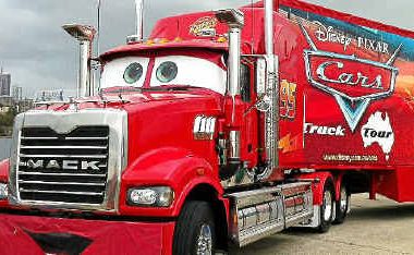 Cars 2 hot sale mack truck