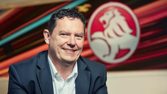 GM Holden boss Mark Bernhard.