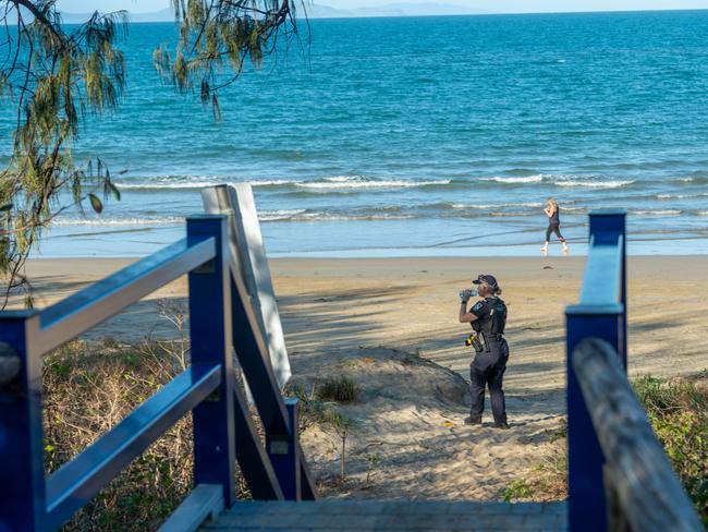 Blacks Beach (Mackay), 13 Sep 21, Stabbing on the beach at Blacks Beach. Blacks Beach. Photo: Daryl Wright