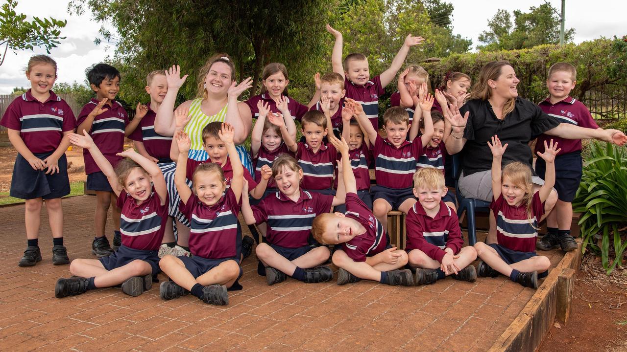 My First Year 2023: Mary MacKillop Catholic College, Highfields Prep B, February 2023. Picture: Bev Lacey